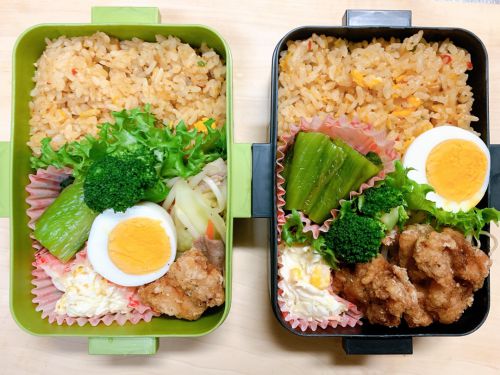 チャーハン弁当 小麦粉よりも片栗粉が好き話題 お弁当 美味らぼ